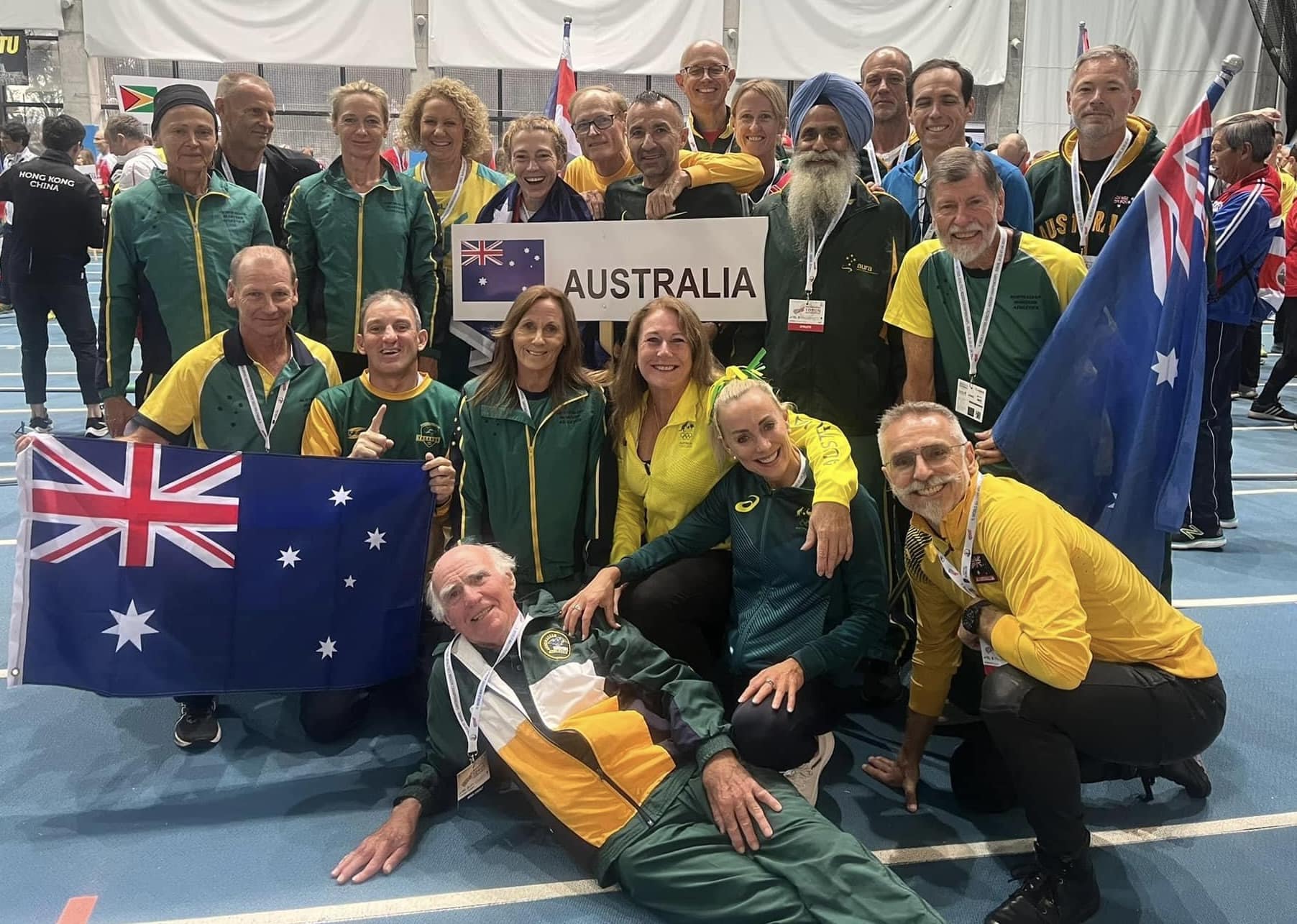 Team Australia ready for Opening Ceremony! Photo by Stephen McGugan